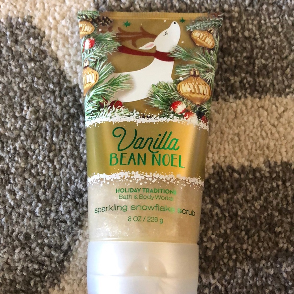 VANILLA BEAN NOEL SPARKLING SNOWFLAKES SCRUB